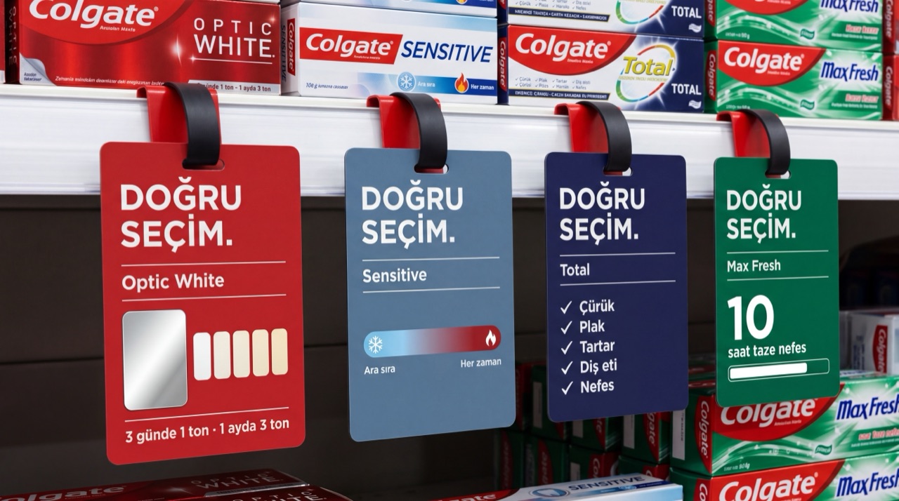 Colgate Doğru Seçim Kart Sistemi